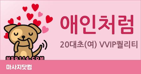부산 전지역 애인처럼 홈케어